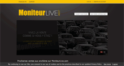 Desktop Screenshot of moniteurlive.com